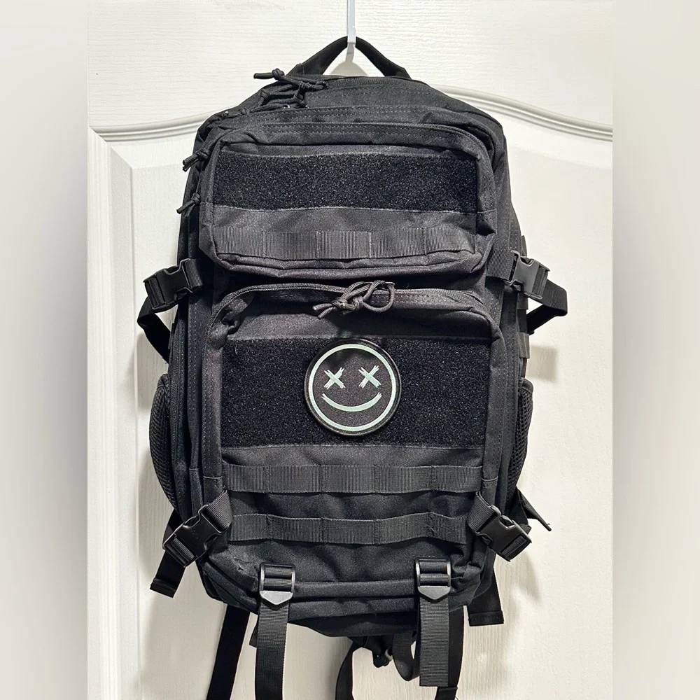 Black Tactical Military Grade Backpack